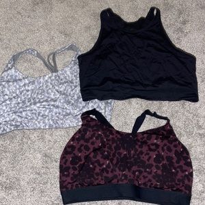 XXL Target and Old Navy Sports Bras